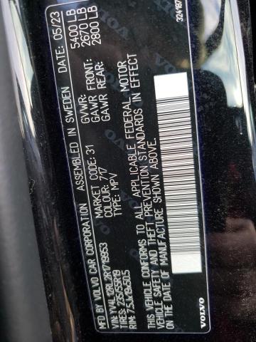 2024 VOLVO XC60 PLUS YV4L12RL2R1719953