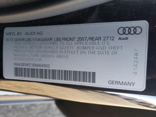 WAUGFAFC1EN064902 | 2014 AUDI A6 PREMIUM