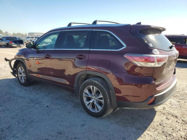 VIN 5TDKKRFH0ES021472 2014 Toyota Highlander, Xle no.2