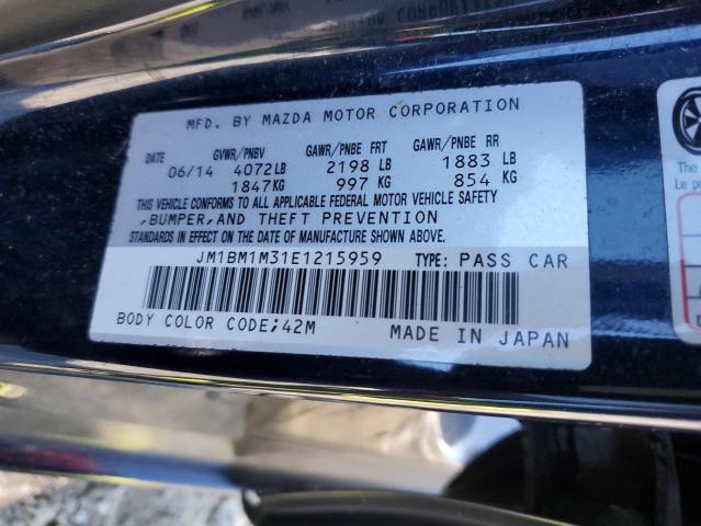 JM1BM1M31E1215959 | 2014 MAZDA 3 GRAND TO