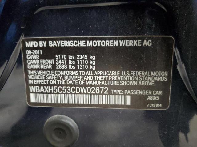 WBAXH5C53CDW02672 | 2012 BMW 528 xi