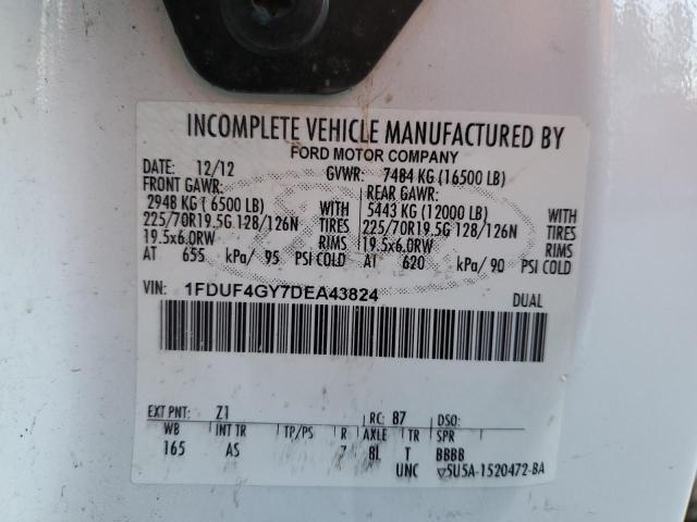 1FDUF4GY7DEA43824 2013 Ford F450 Super Duty