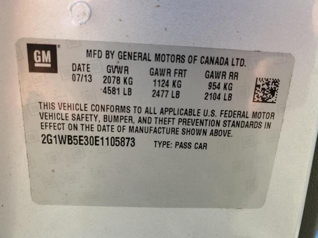 2G1WB5E30E1105873 | 2014 CHEVROLET IMPALA LIM