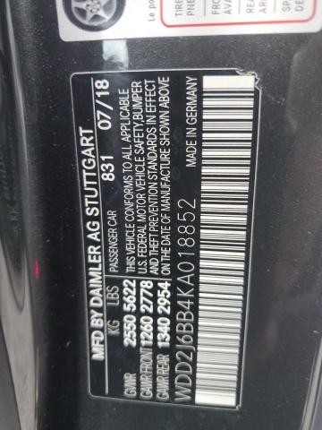 2019 MERCEDES-BENZ CLS AMG 53 WDD2J6BB4KA018852