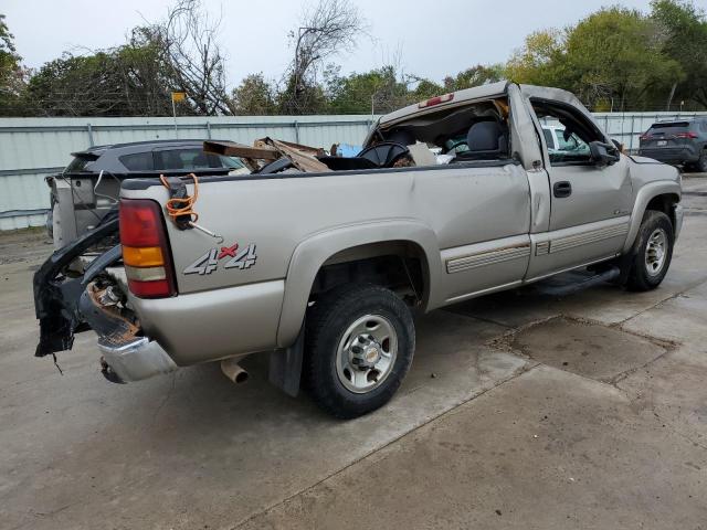 CHEVROLET SILVERADO 2000 gray pickup gas 1GCGK24U4YE173455 photo #4