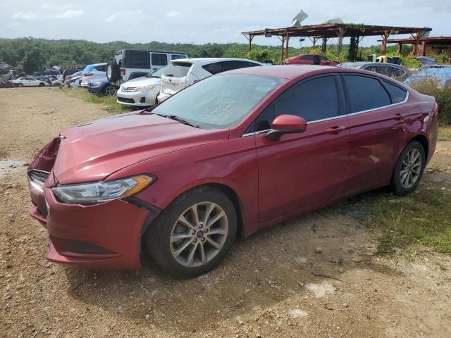Lot #2441457801 2017 FORD FUSION SE salvage car