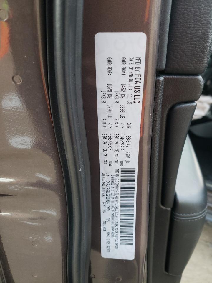 1C4RJFAG0LC228084 2020 Jeep Grand Cherokee Laredo