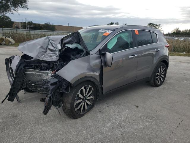 Lot #2517427041 2019 KIA SPORTAGE E salvage car