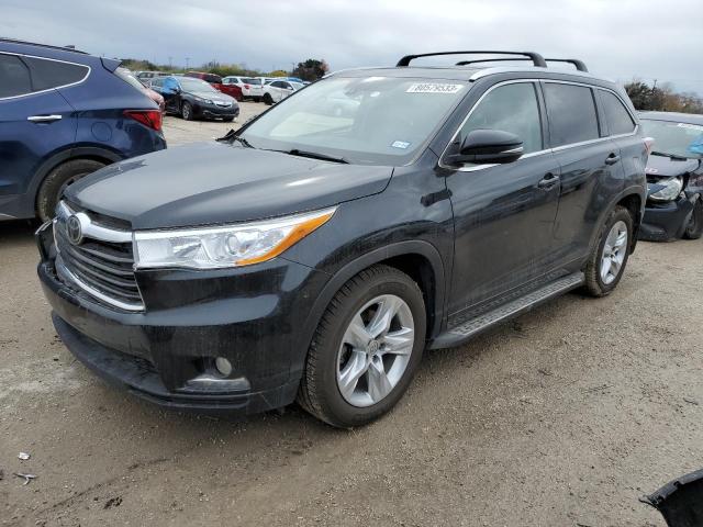 VIN 5TDDKRFH2FS092781 2015 Toyota Highlander, Limited no.1