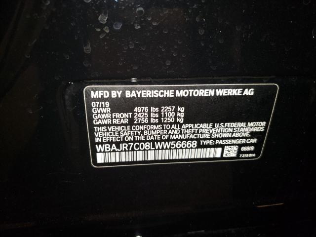 WBAJR7C08LWW56668 | 2020 BMW 530 XI