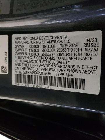 2023 HONDA CR-V SPORT - 5J6RS6H96PL005469