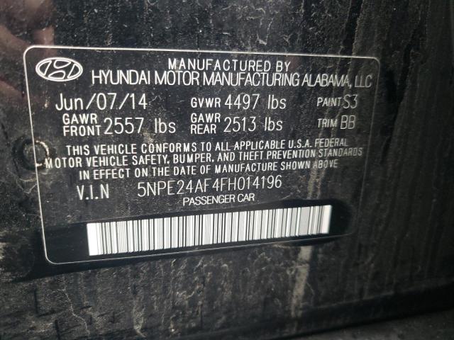 5NPE24AF4FH014196 | 2015 HYUNDAI SONATA SE