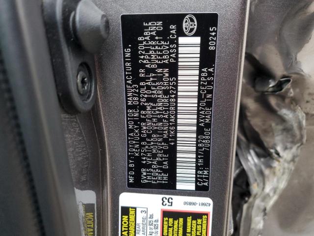 VIN 4T1K61AK0RU842755 2024 Toyota Camry, Xse no.12