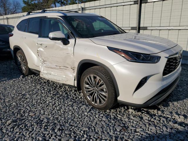 VIN 5TDFZRBH5MS087727 2021 Toyota Highlander, Platinum no.4