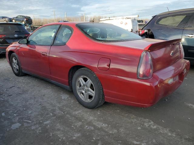 2G1WW12E259270327 | 2005 Chevrolet monte carlo ls