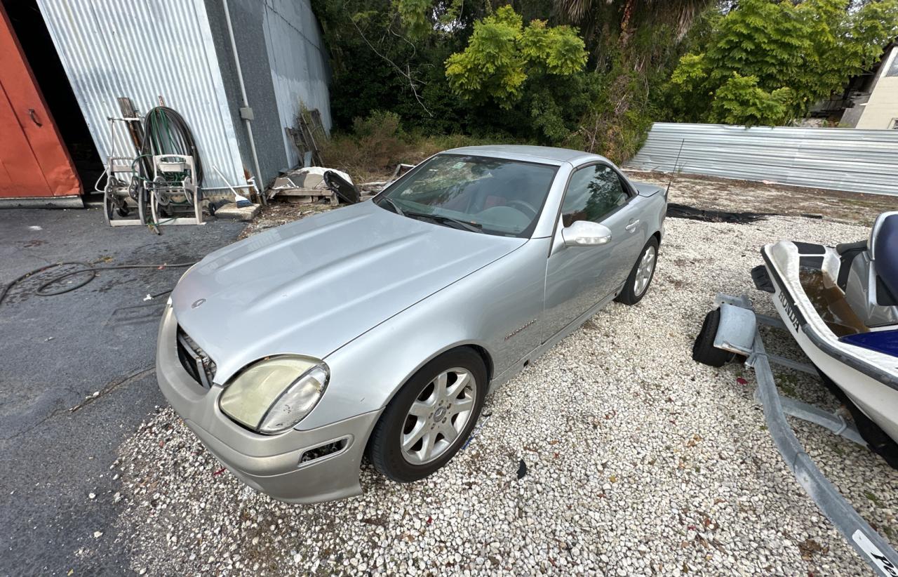 wdbkk49f31f202474 WDBKK49F31F202474 2001 Mercedes-Benz Slk 230 Kompressor