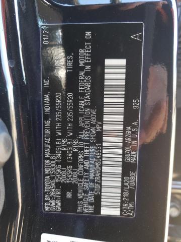 VIN 5TDFZRAH0MS048531 2021 Toyota Highlander, Platinum no.12