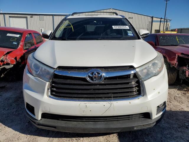 VIN 5TDKKRFH7FS111722 2015 Toyota Highlander, Xle no.5