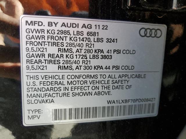 VIN WA1LXBF70PD008427 2023 Audi Q7, Premium Plus no.14