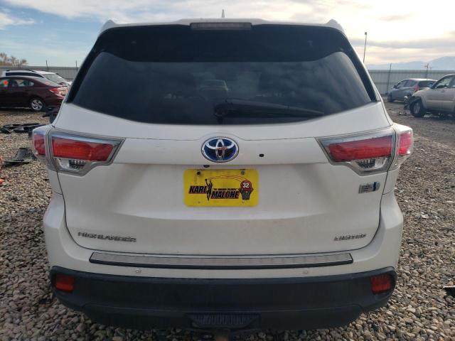 VIN 5TDDCRFH4ES005569 2014 Toyota Highlander, Hybri... no.6