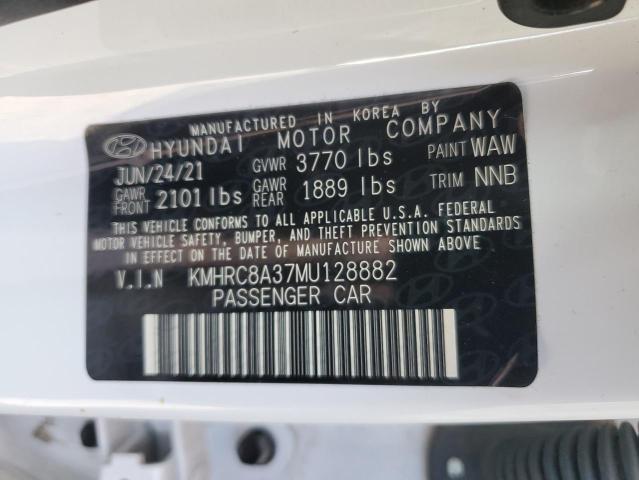 2021 HYUNDAI VENUE SEL - KMHRC8A37MU128882