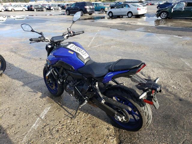 2022 YAMAHA MT07 C JYARM32Y8NA001278