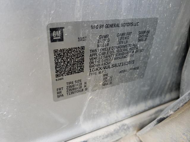 2018 GMC ACADIA SLT - 1GKKNULS8JZ151071