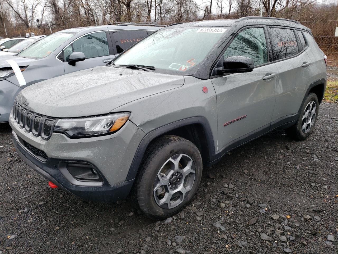 2022 Jeep Compass at NY - Marlboro, Copart lot 82269393