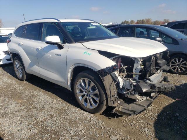 VIN 5TDXBRCH1MS023451 2021 Toyota Highlander, Hybri... no.4