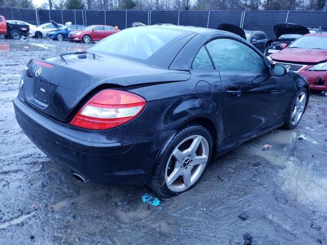 MERCEDES-BENZ SLK 280 2006 black converti gas WDBWK54F66F094485 photo #4