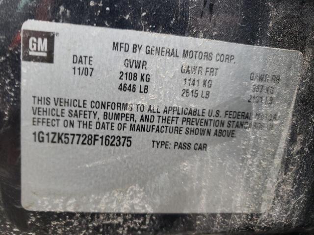 1G1ZK57728F162375 | 2008 Chevrolet malibu ltz