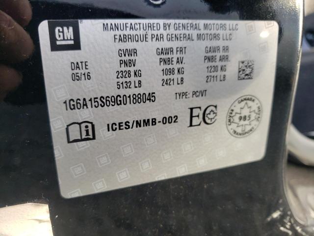 2016 CADILLAC CTS-V - 1G6A15S69G0188045