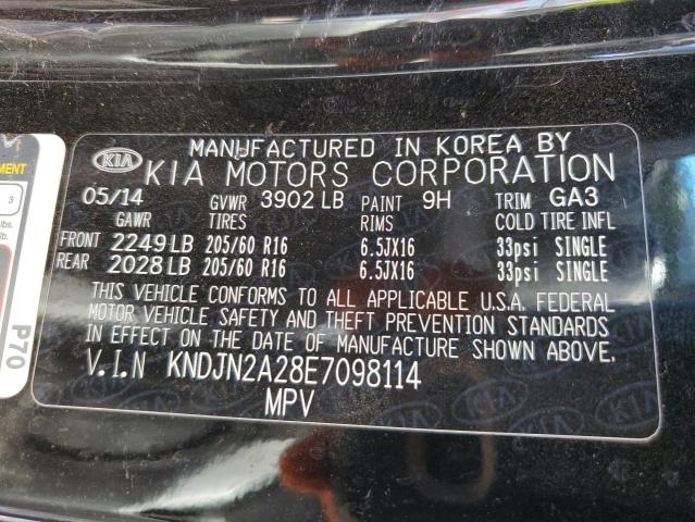 KNDJN2A28E7098114 | 2014 KIA SOUL