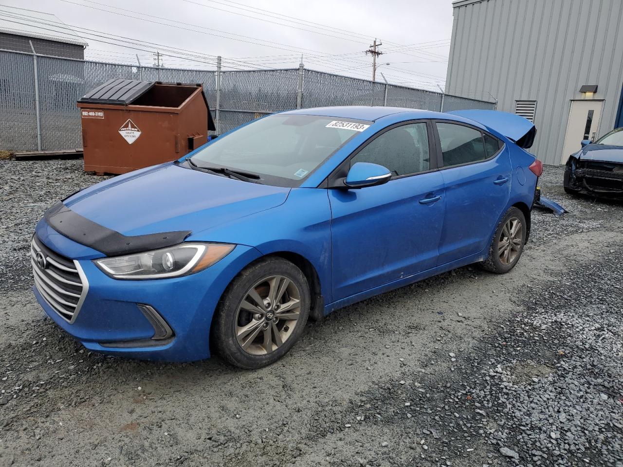 KMHD84LF2HU324634 2017 Hyundai Elantra Se