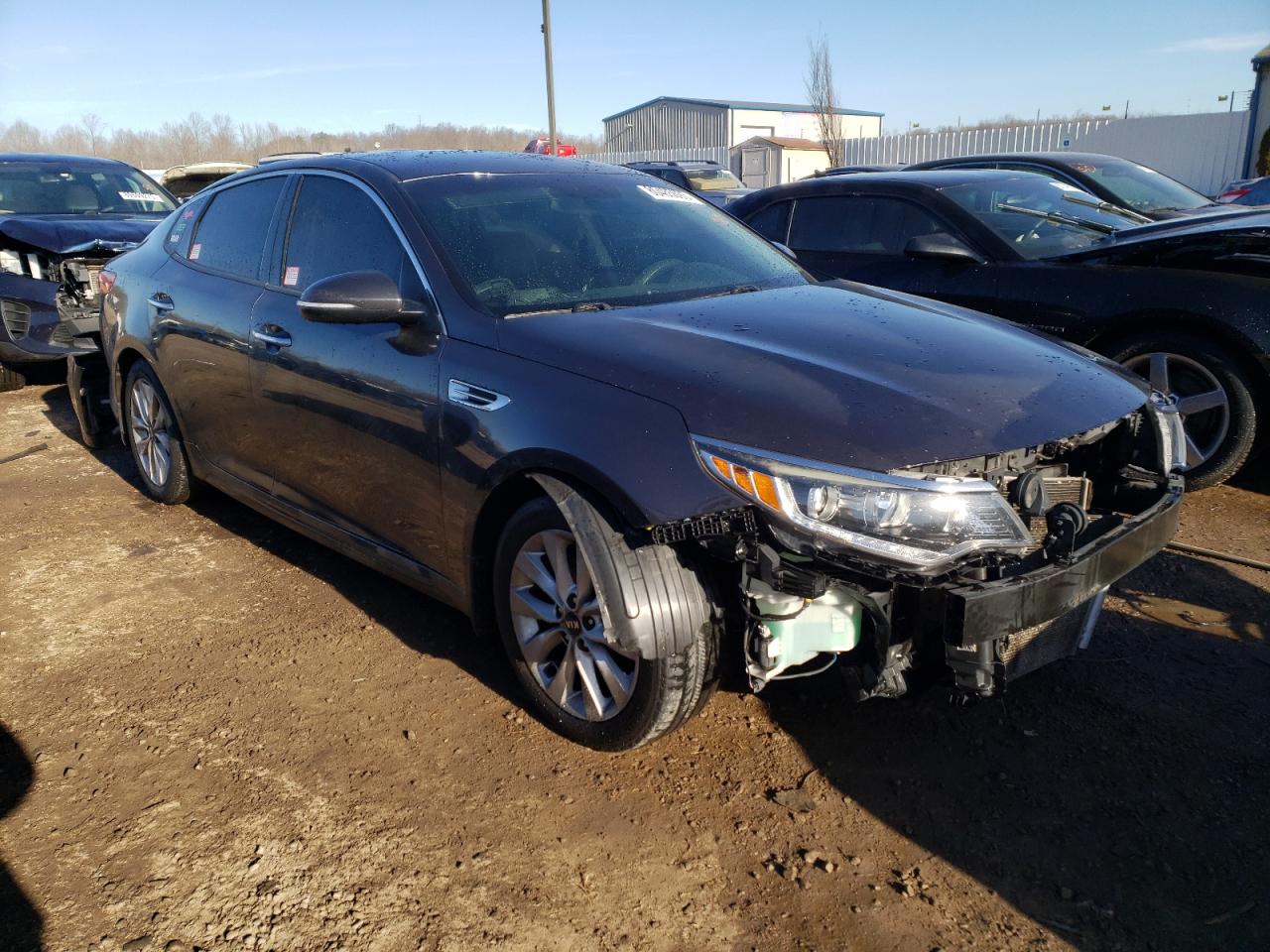 2018 Kia Optima Ex vin: 5XXGU4L33JG228316