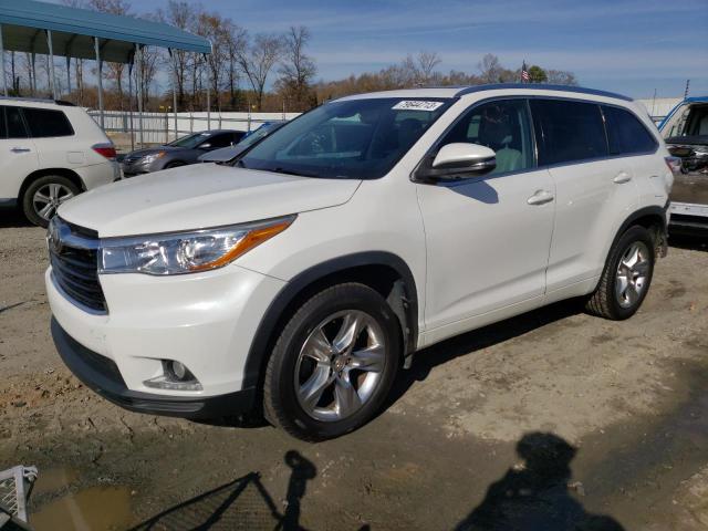 VIN 5TDDKRFH7FS175896 2015 Toyota Highlander, Limited no.1