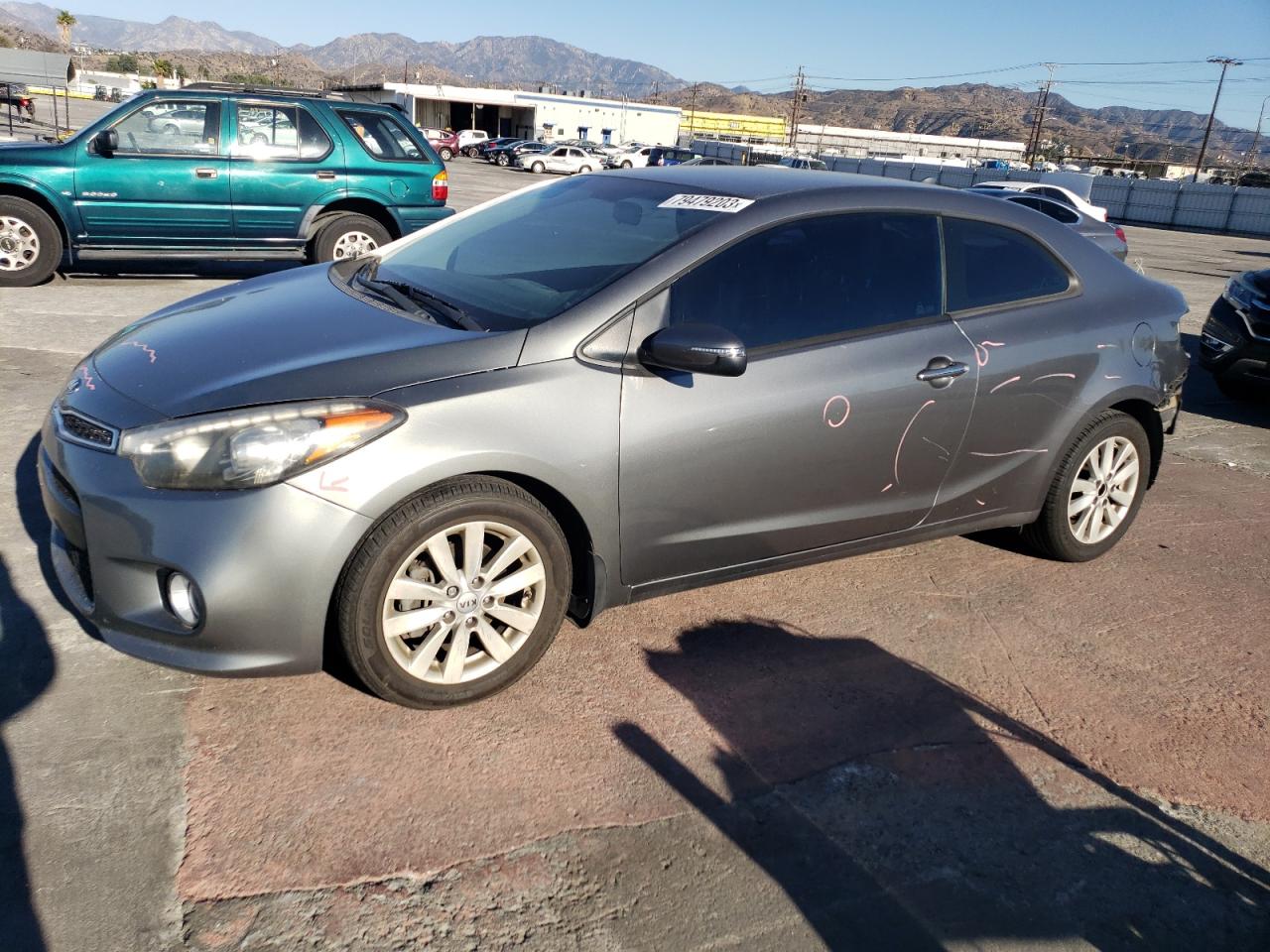 KNAFX6A89E5240796 2014 Kia Forte Ex KNAFX6A89E5240796 2014 Kia Forte Ex