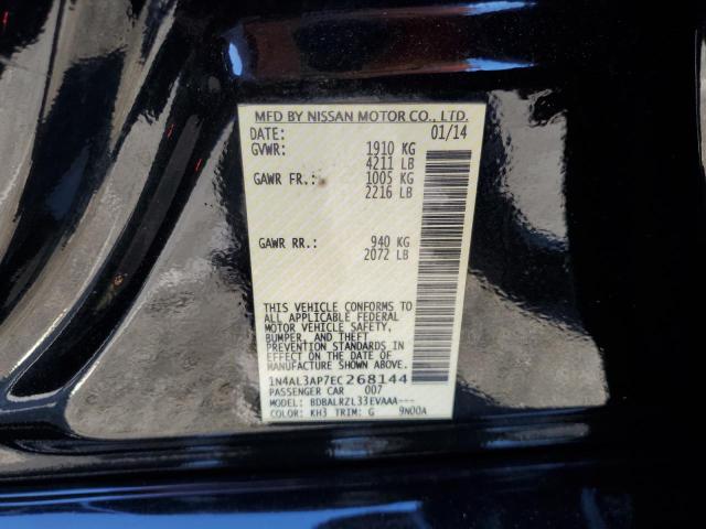 1N4AL3AP7EC268144 | 2014 NISSAN ALTIMA 2.5