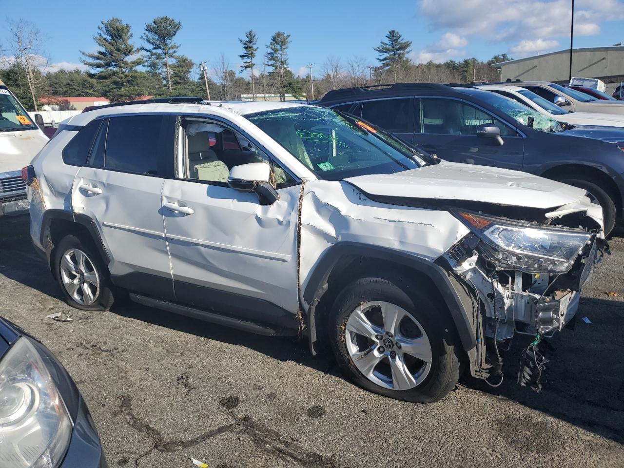 2019 Toyota Rav4 Xle vin: JTMP1RFV8KJ007536