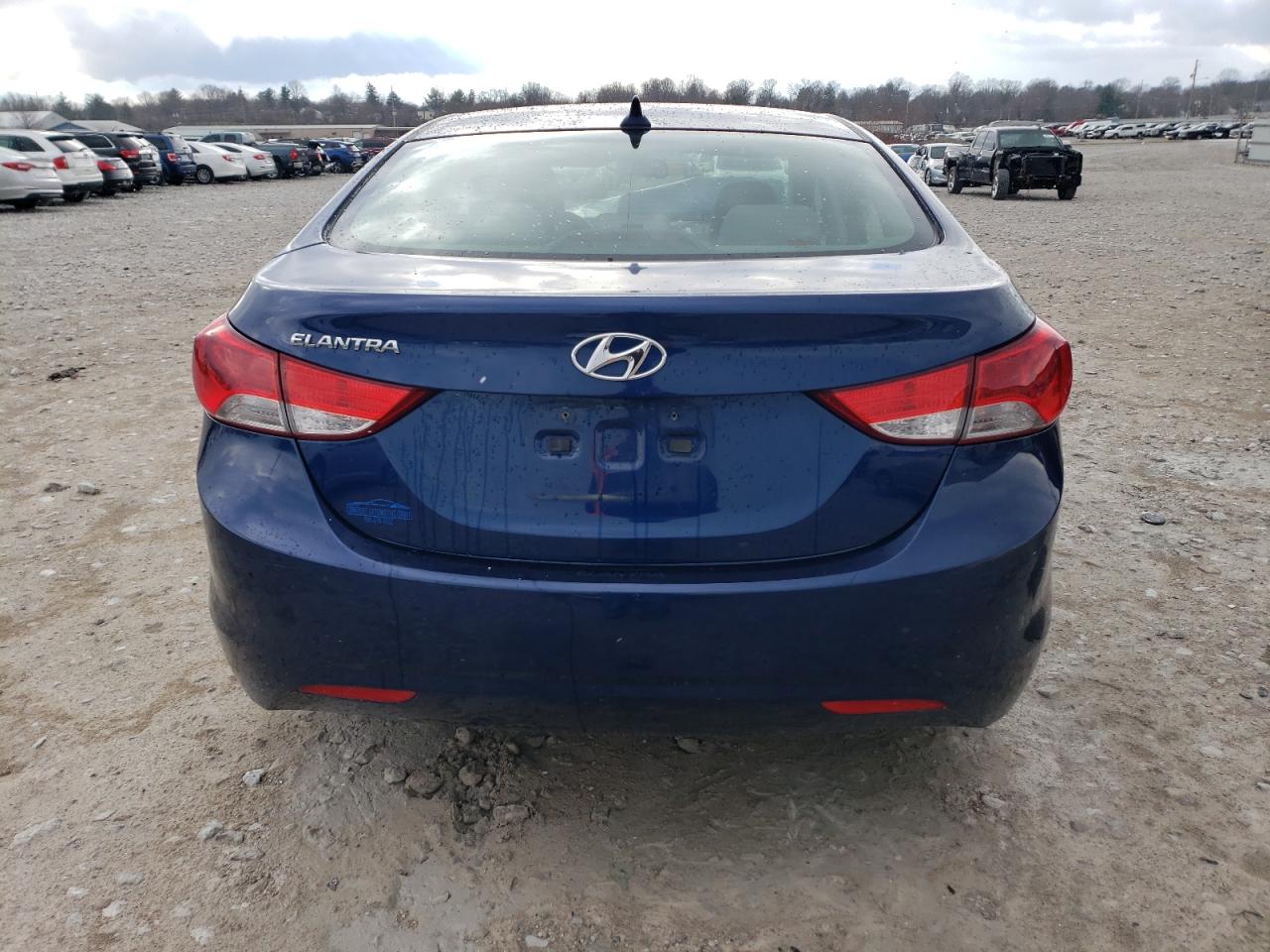 KMHDH4AE7DU492113 2013 Hyundai Elantra Gls