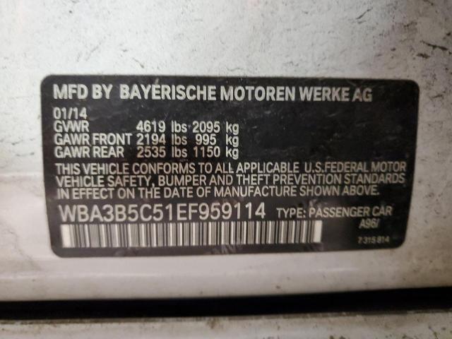 WBA3B5C51EF959114 | 2014 BMW 328 XI SUL