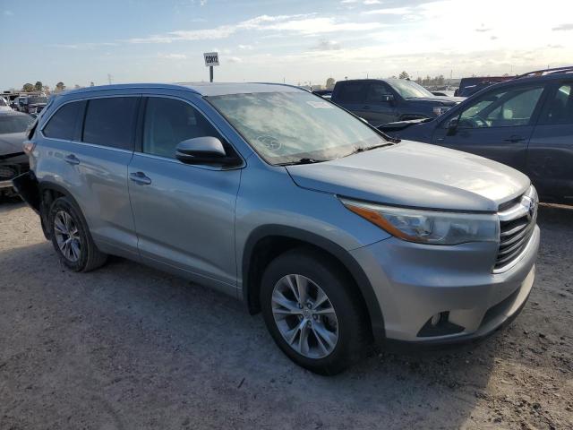 VIN 5TDJKRFH7FS128967 2015 Toyota Highlander, Xle no.4