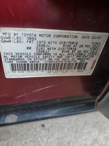 1997 Toyota Rav4 VIN: JT3HP10VXV7046776 Lot: 81400863
