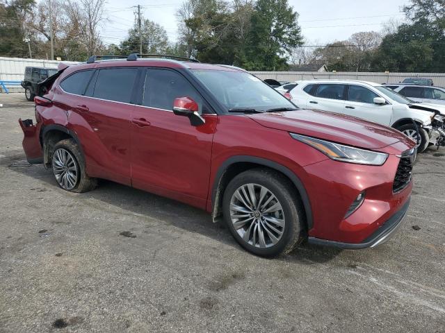 VIN 5TDFZRBH7MS072629 2021 Toyota Highlander, Platinum no.4