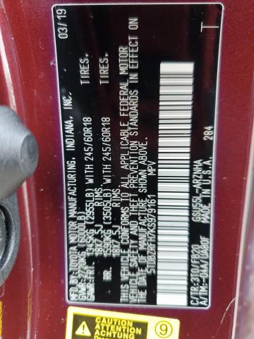 VIN 5TDBZRFH7KS979161 2019 Toyota Highlander, LE no.13