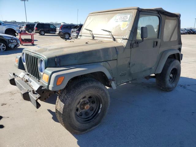 Lot #2339962071 2000 JEEP WRANGLER / salvage car