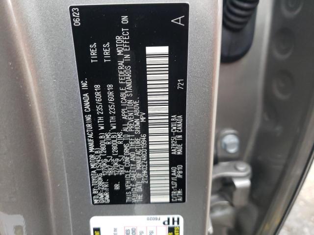 2024 LEXUS NX 350H BA 2T2HKCEZ4RC019946