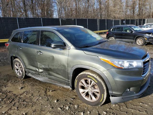 VIN 5TDJKRFH2FS131811 2015 Toyota Highlander, Xle no.4