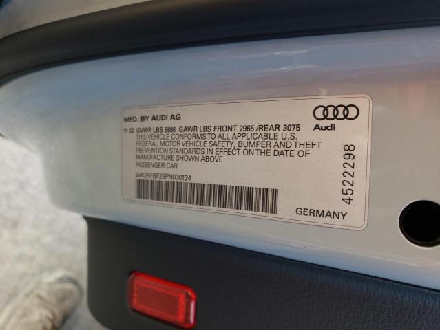 2023 AUDI S7 PREMIUM WAURFBF29PN030134