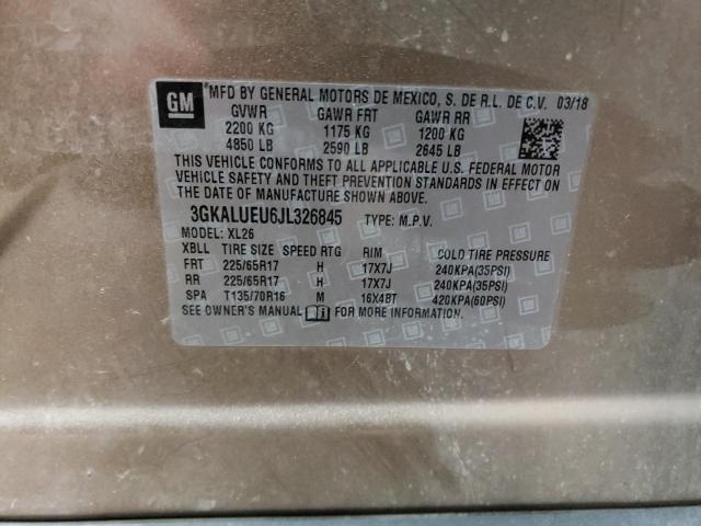 2018 GMC TERRAIN - 3GKALUEU6JL326845